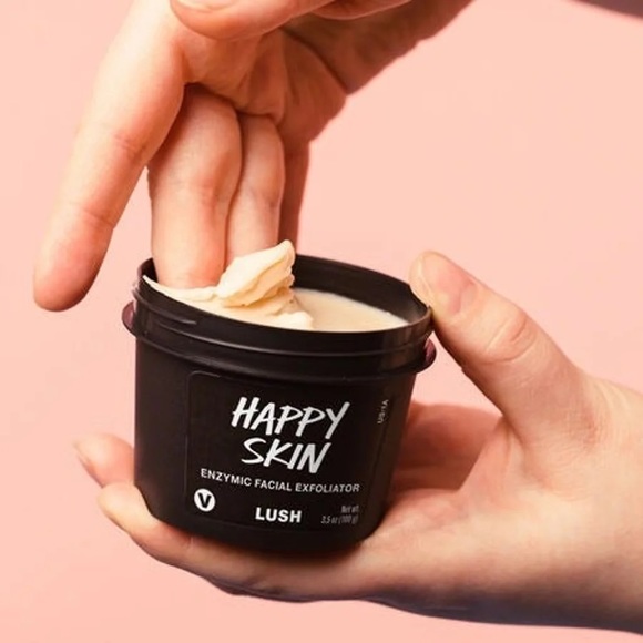 [Bundle to Save] Lush Happy Skin Enzymic Facial Exfoliator - Picture 1 of 6